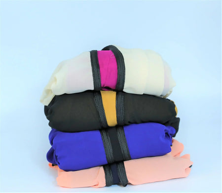 Dress With Hoodie 2 Layers Multi Coloured - Almanaar Islamic Store