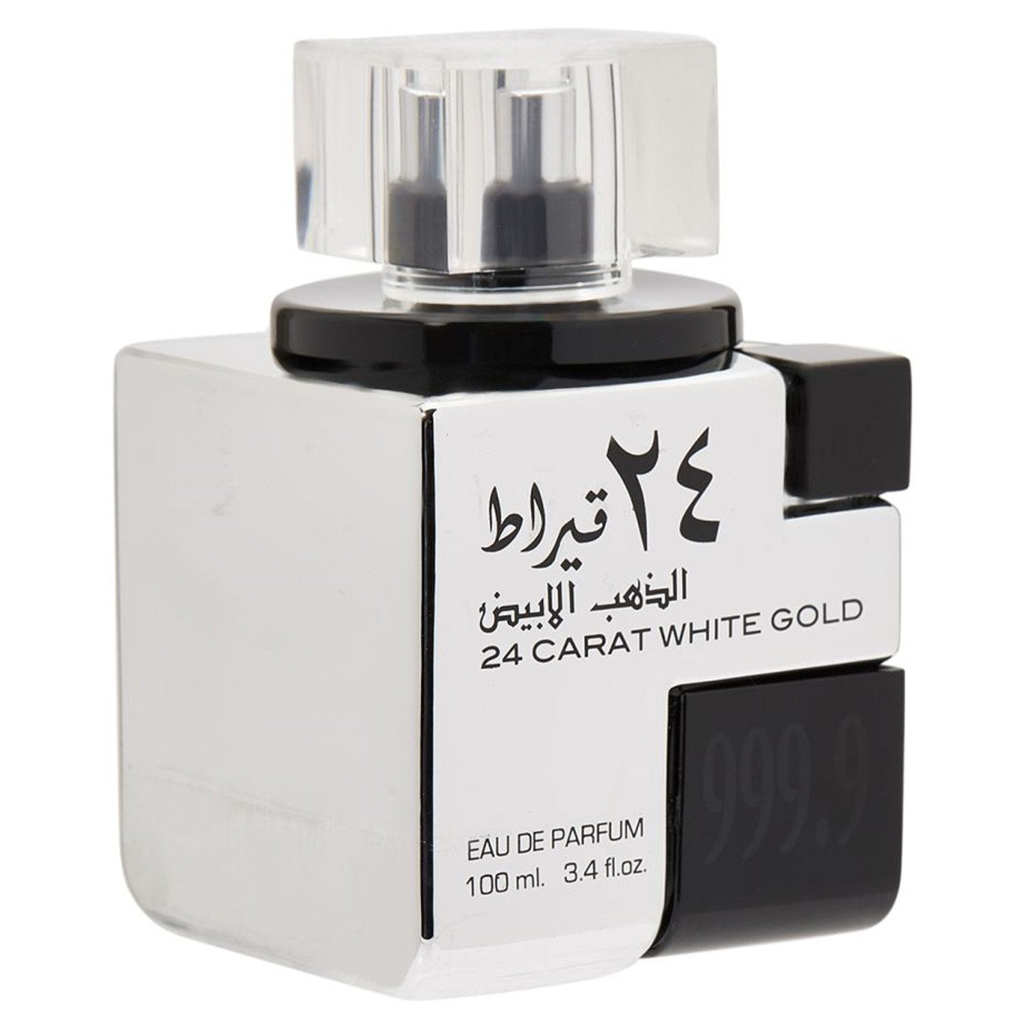 24 Carat White Gold Eau de Parfum 100ml Lattafa-almanaar Islamic Store