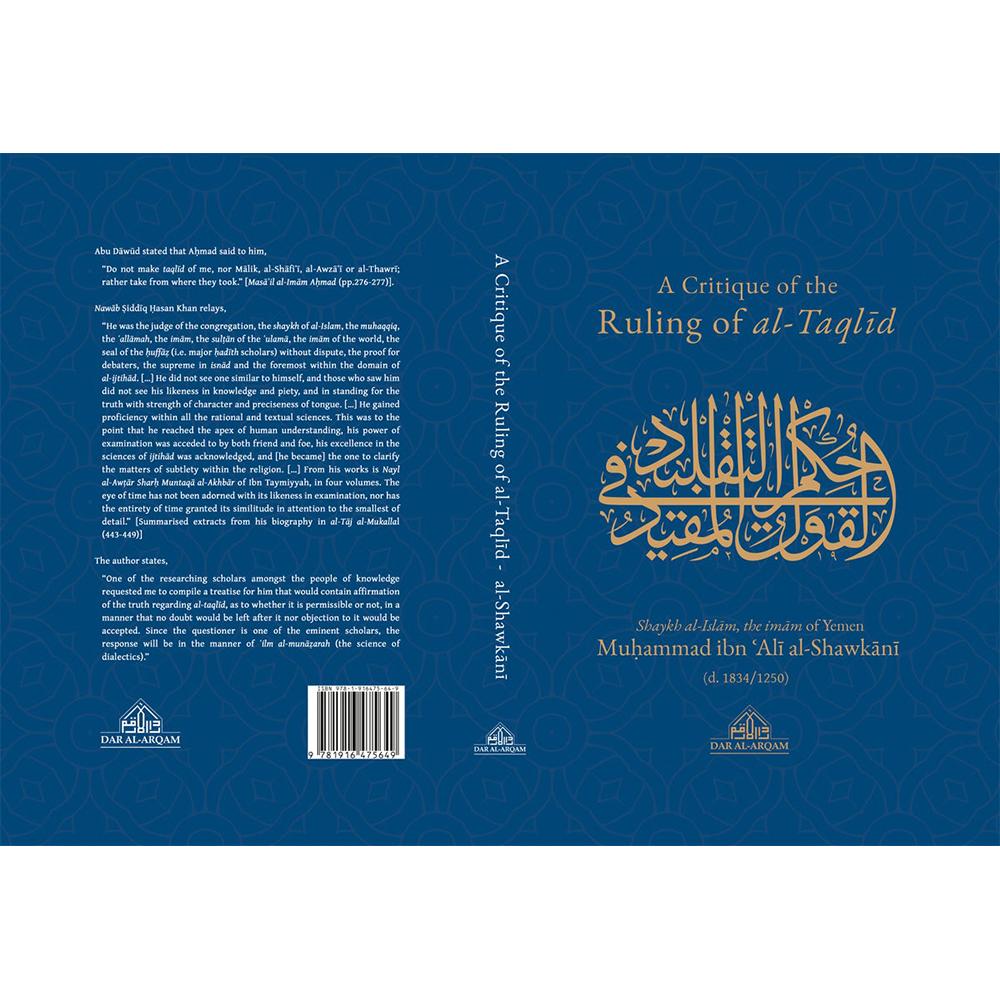 A CRITIQUE OF THE RULING OF AL-TAQLID-almanaar Islamic Store