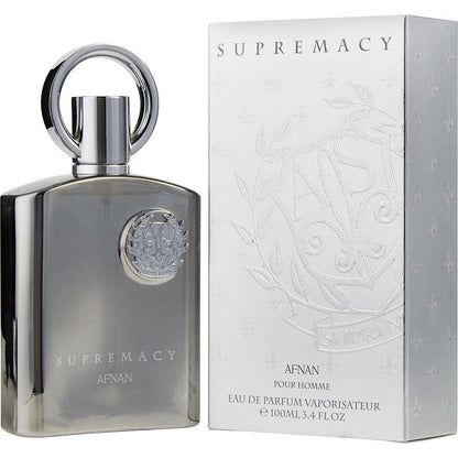 Afnan Supremacy Pour Homme (Silver) Eau De Parfum 100ml Afnan-almanaar Islamic Store
