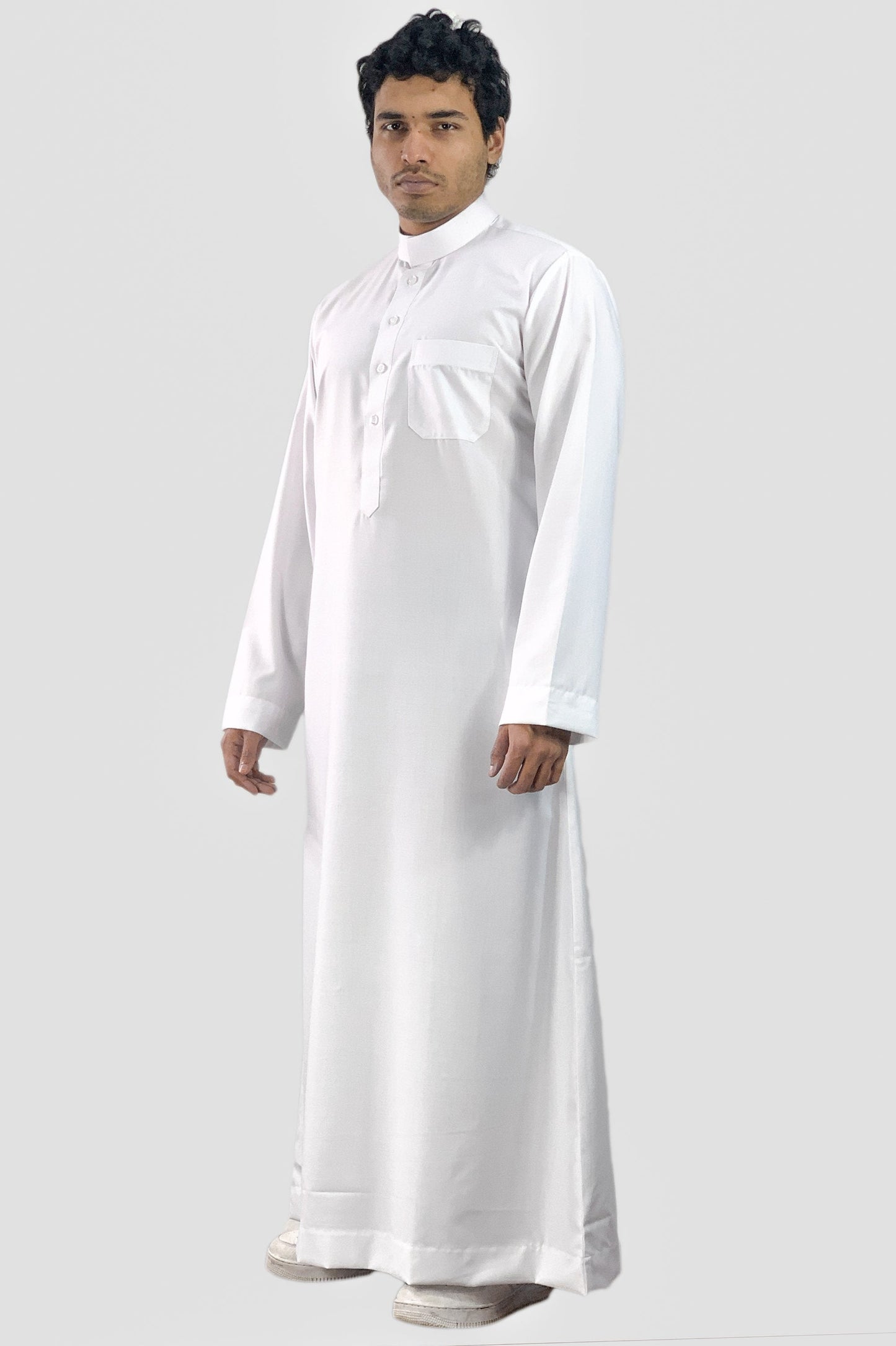 Al Aseel Premium Saudi Thobe With Collar-almanaar Islamic Store