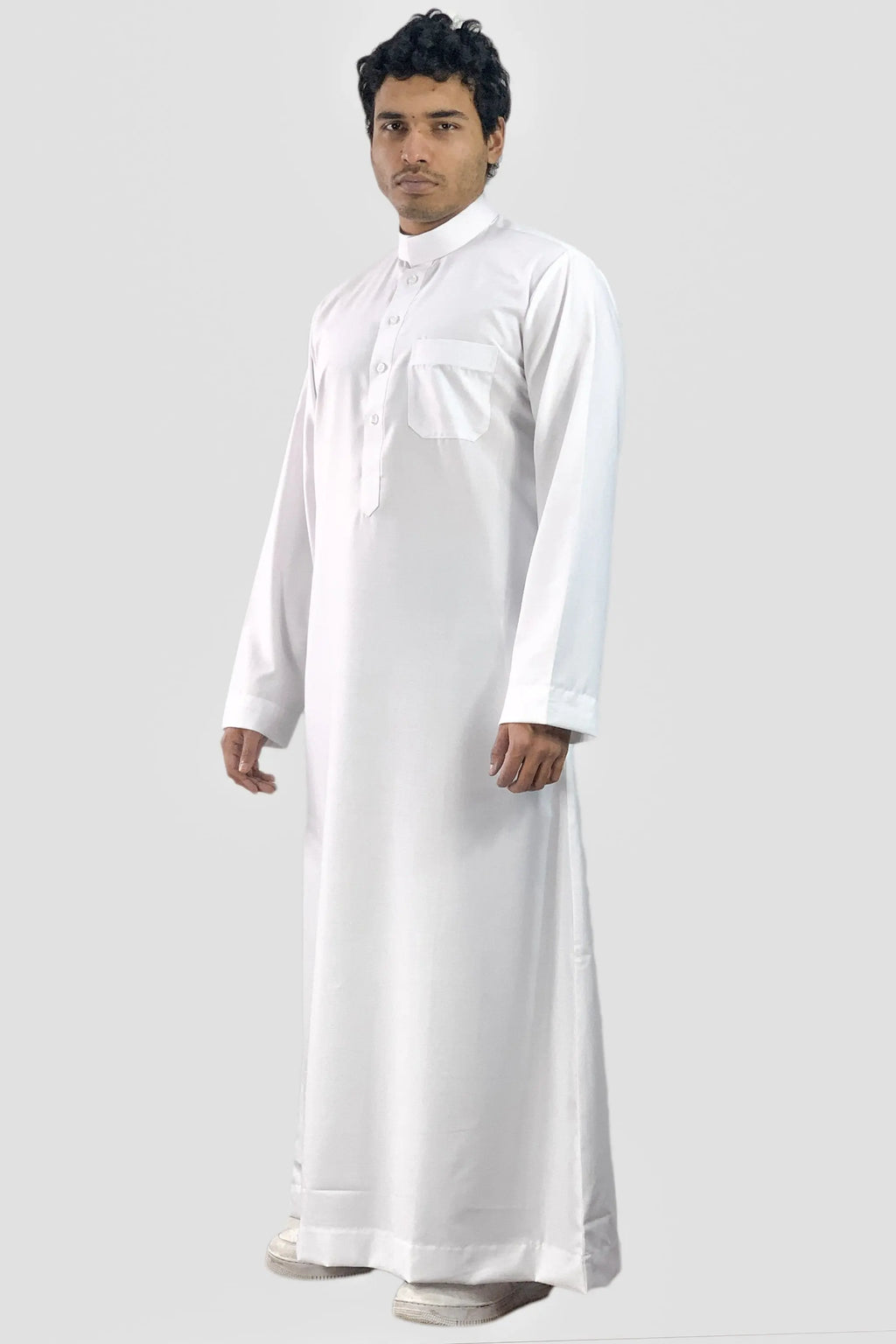 Al Aseel Premium Saudi Thobe With Collar-almanaar Islamic Store