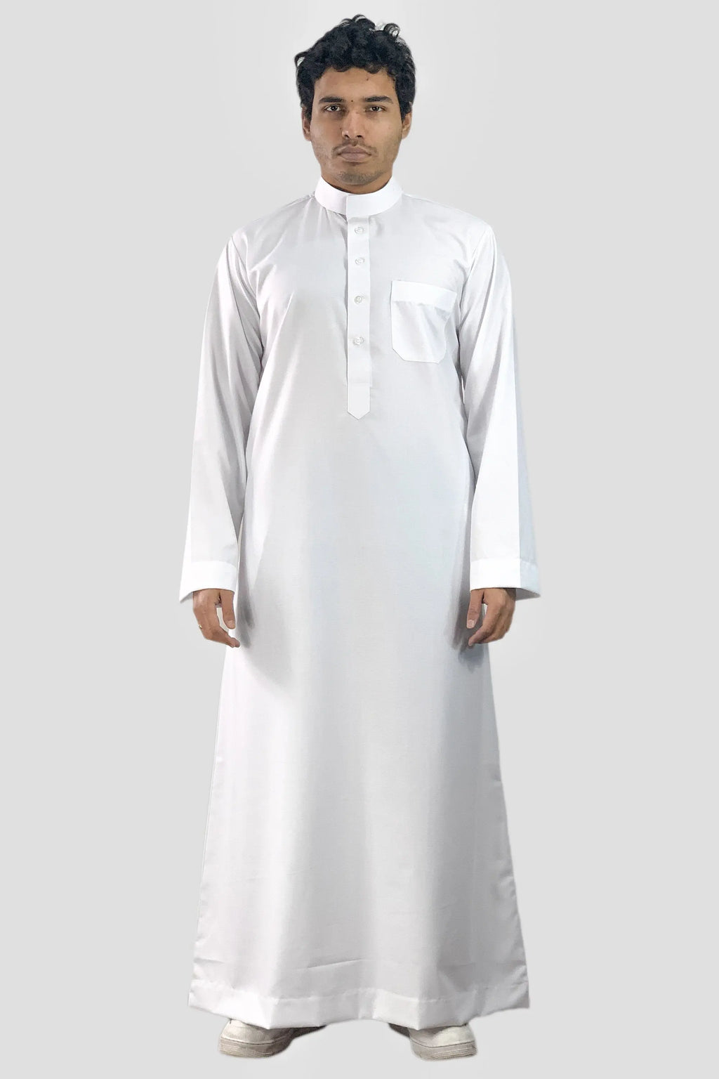 Al Aseel Premium Saudi Thobe With Collar-almanaar Islamic Store