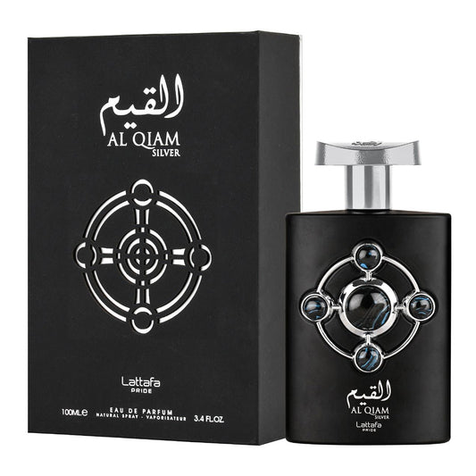 Al Qiam Silver Eau De Parfum 100ml Lattafa Pride-almanaar Islamic Store