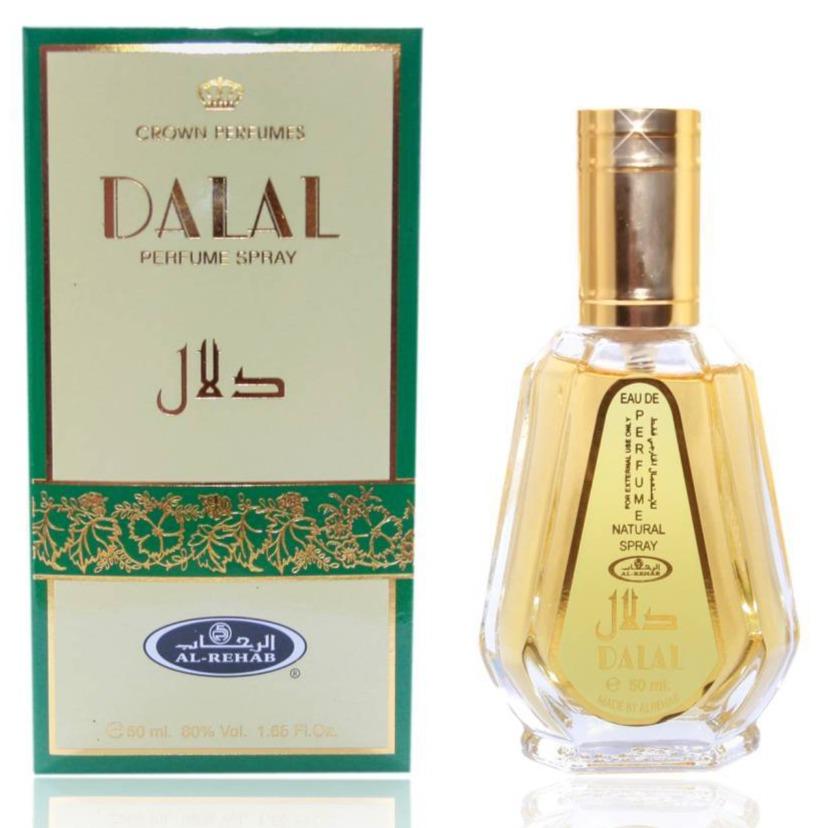 Dalal Perfume Spray 50ml Al Rehab-almanaar Islamic Store