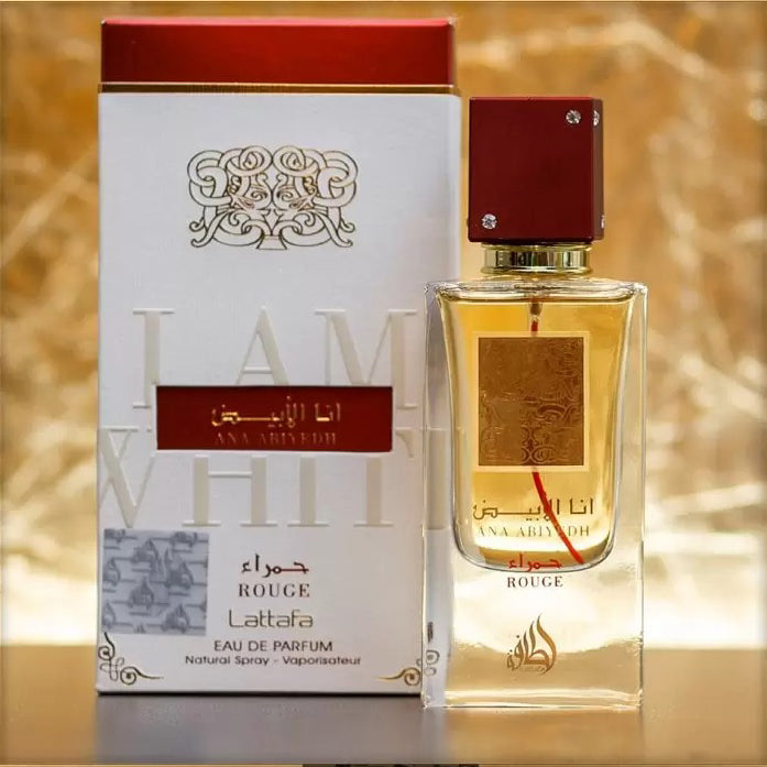 Ana Abiyedh Rouge Eau De Parfum 60ml Lattafa-almanaar Islamic Store