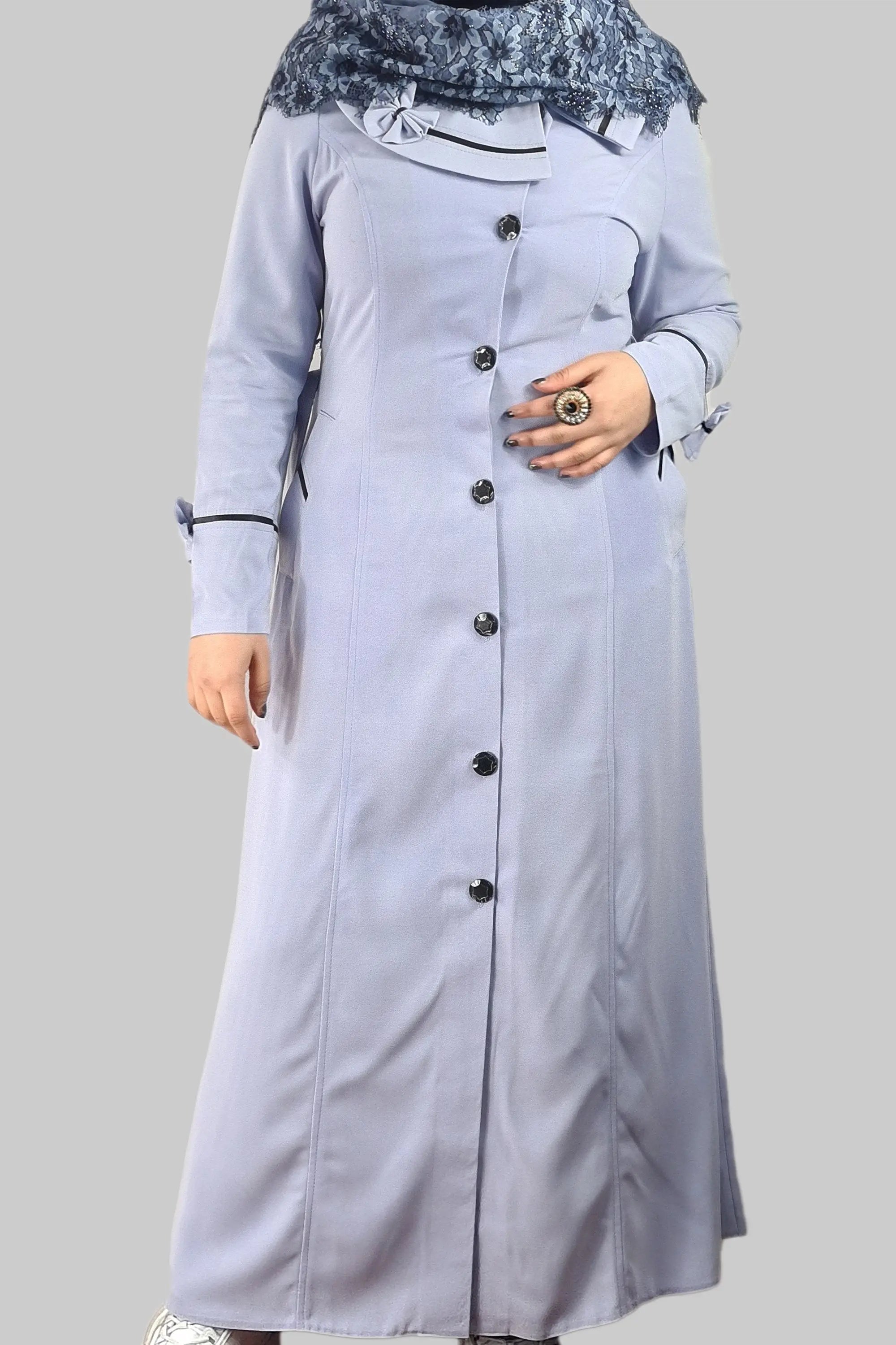 Lilac long outlet coat