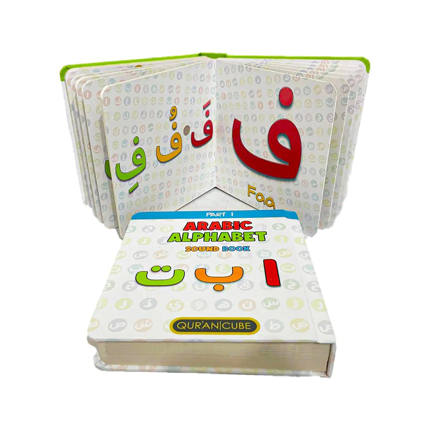 Arabic Alphabet Sound Book - Alif Baa Taa - Part 1 & Part 2-almanaar Islamic Store