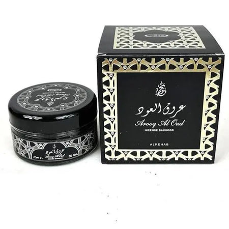 Arooq Al Oud Bakhoor  30g By Al Rehab-almanaar Islamic Store