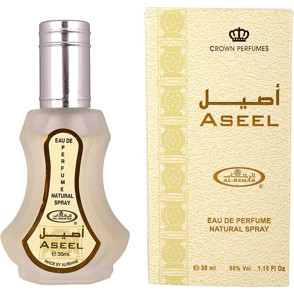 Aseel Perfume Spray 35ml Al Rehab-almanaar Islamic Store