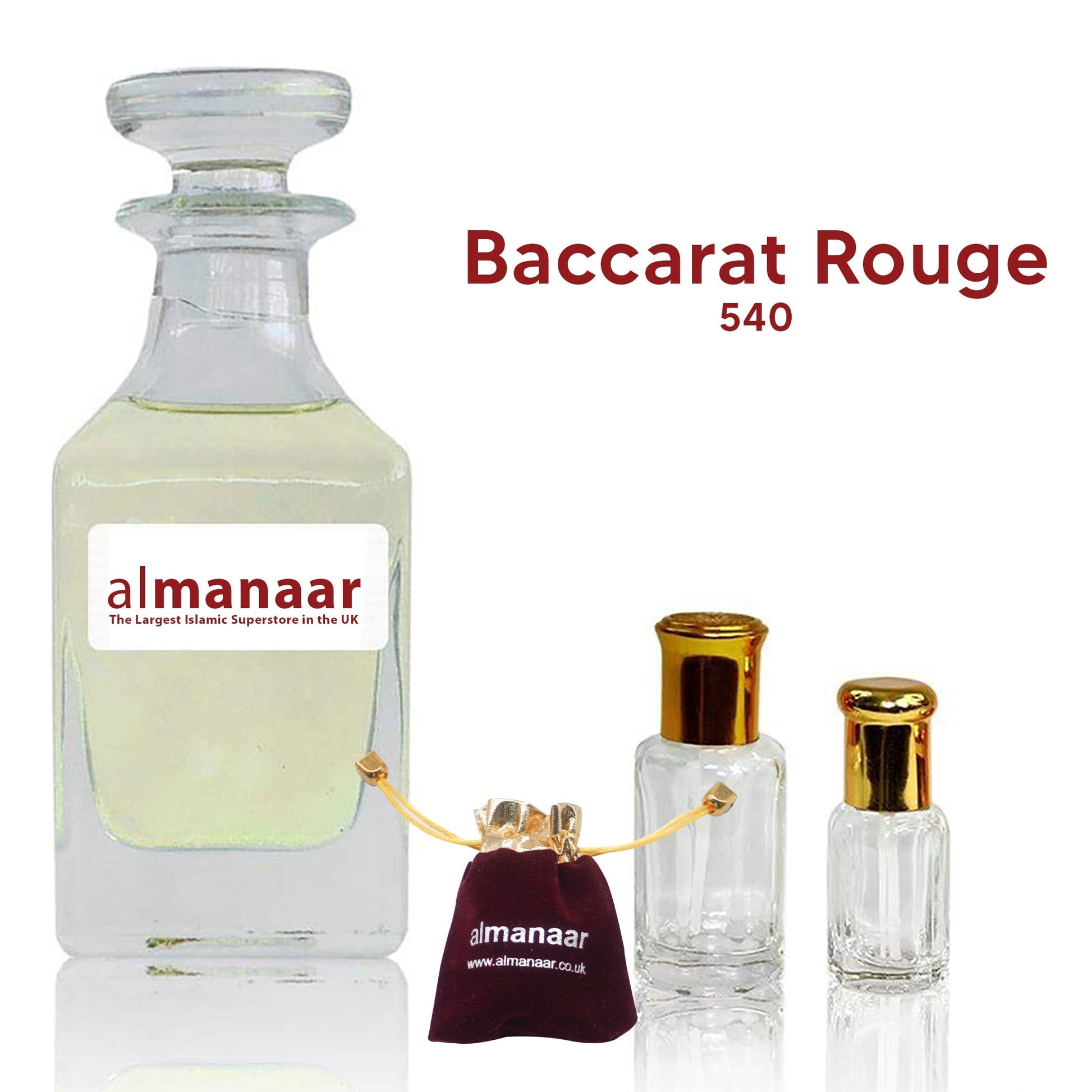 Baccarat Rouge - Concentrated Perfume Oil by almanaar-almanaar Islamic Store