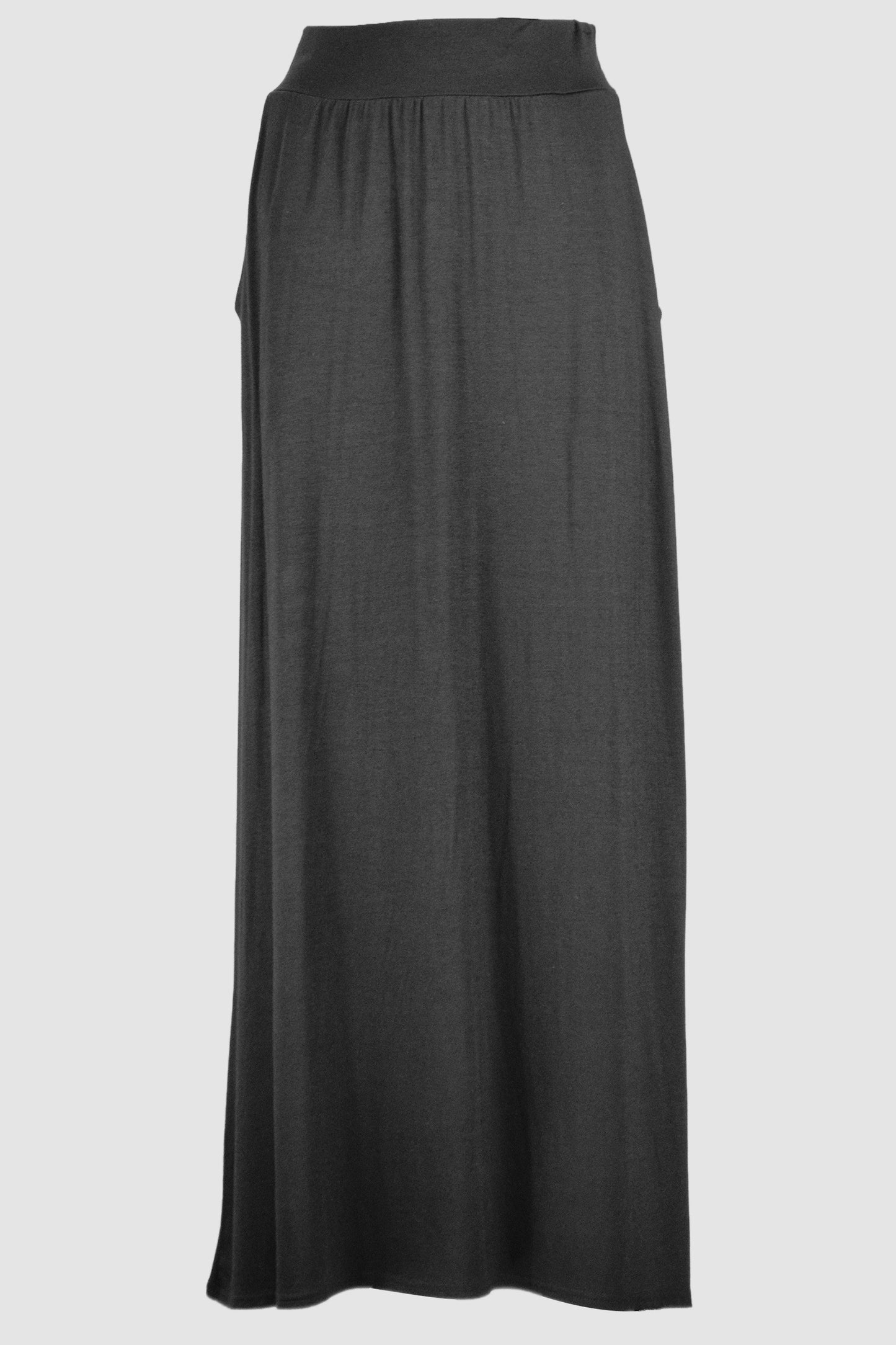 Black Jersey Skirt With Pockets-almanaar Islamic Store