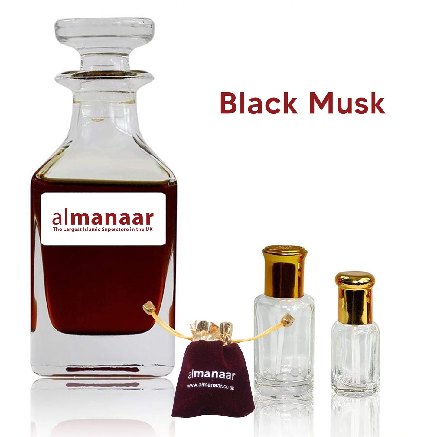 Black Musk - Concentrated Perfume Oil by almanaar-almanaar Islamic Store