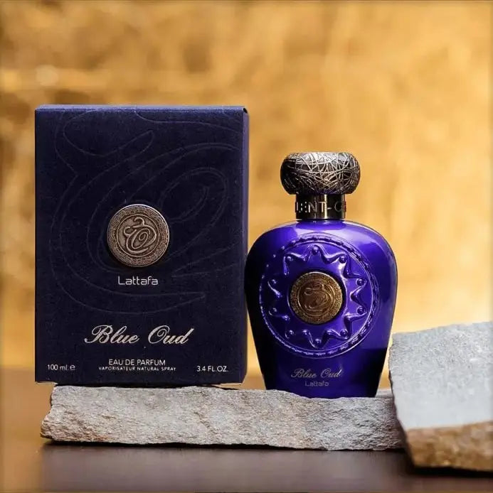 Blue Oud Eau de Parfum 100ml Lattafa-almanaar Islamic Store