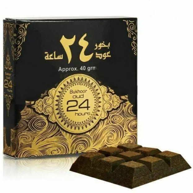 Bukhoor Oud 24 Bar 40g Ard Al Zaafaran-almanaar Islamic Store