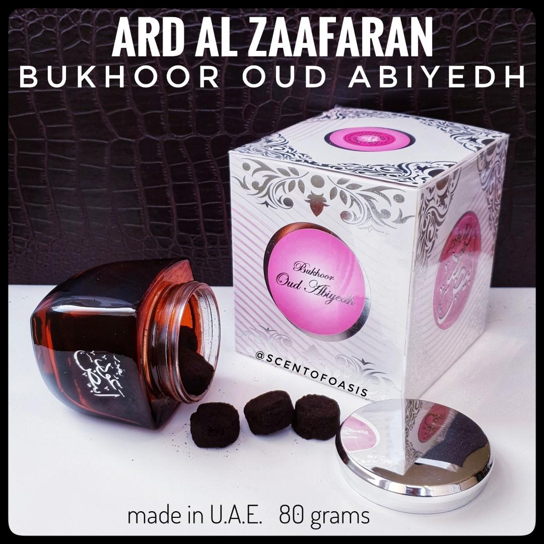 Bukhoor Oud Abiyedh by Ard Al Zaafaran 80g-almanaar Islamic Store