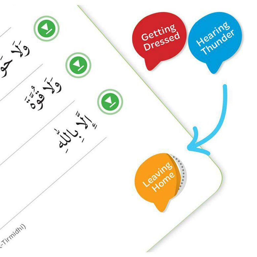 Childrens What to Say When Fun Dua Learning Card Game-almanaar Islamic Store