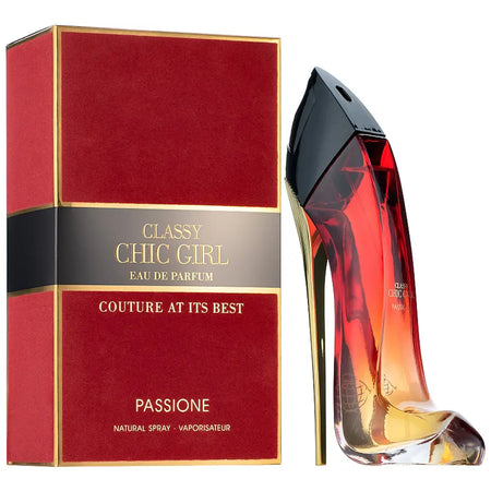 Classy Chic Girl Passione Natural Spray Vaporisateur 90ml Fragrance World-almanaar Islamic Store