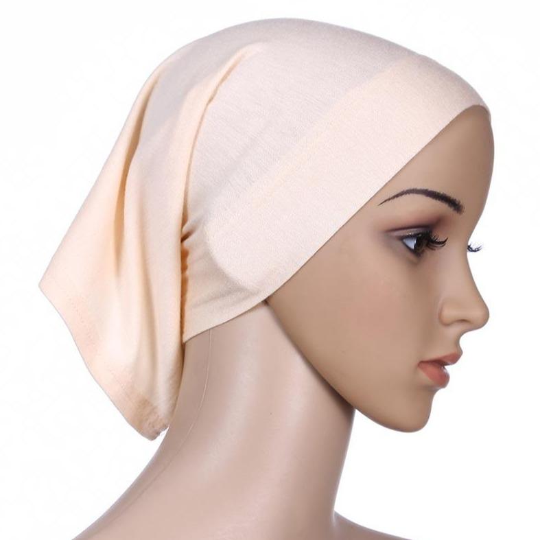 Cotton Full Tube Hijab Bonnet Soft Pink-almanaar Islamic Store