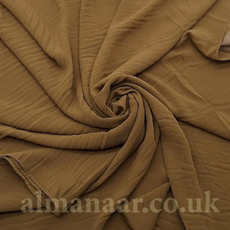 Crinkle Chiffon Hijab - Sand-almanaar Islamic Store