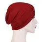 Criss-Cross Bonnet - Maroon-almanaar Islamic Store