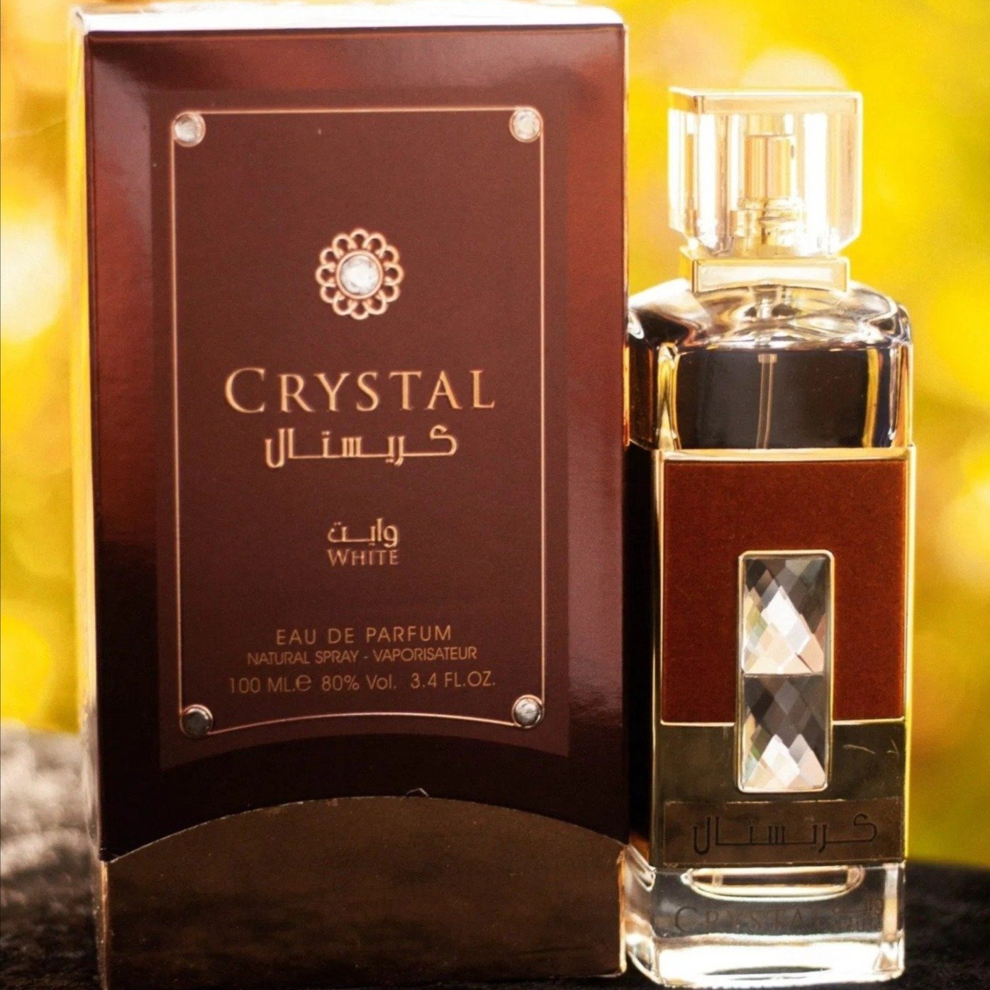Crystal White Eau de Parfum 100ml Ard Al Zaafaran-almanaar Islamic Store