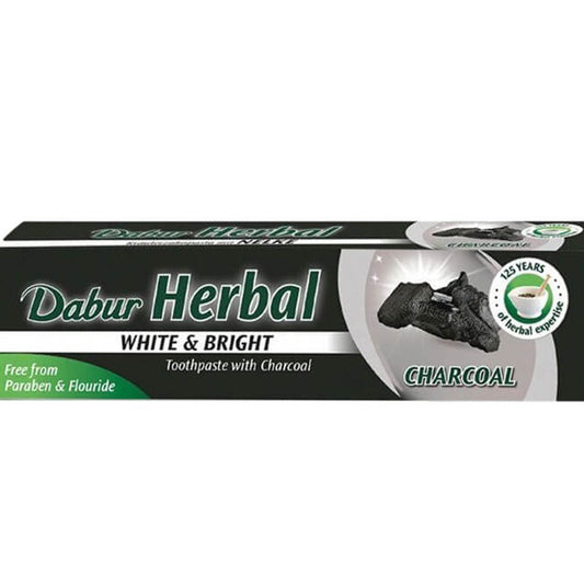 Dabur Herbal Charcoal Toothpaste- 100g-almanaar Islamic Store