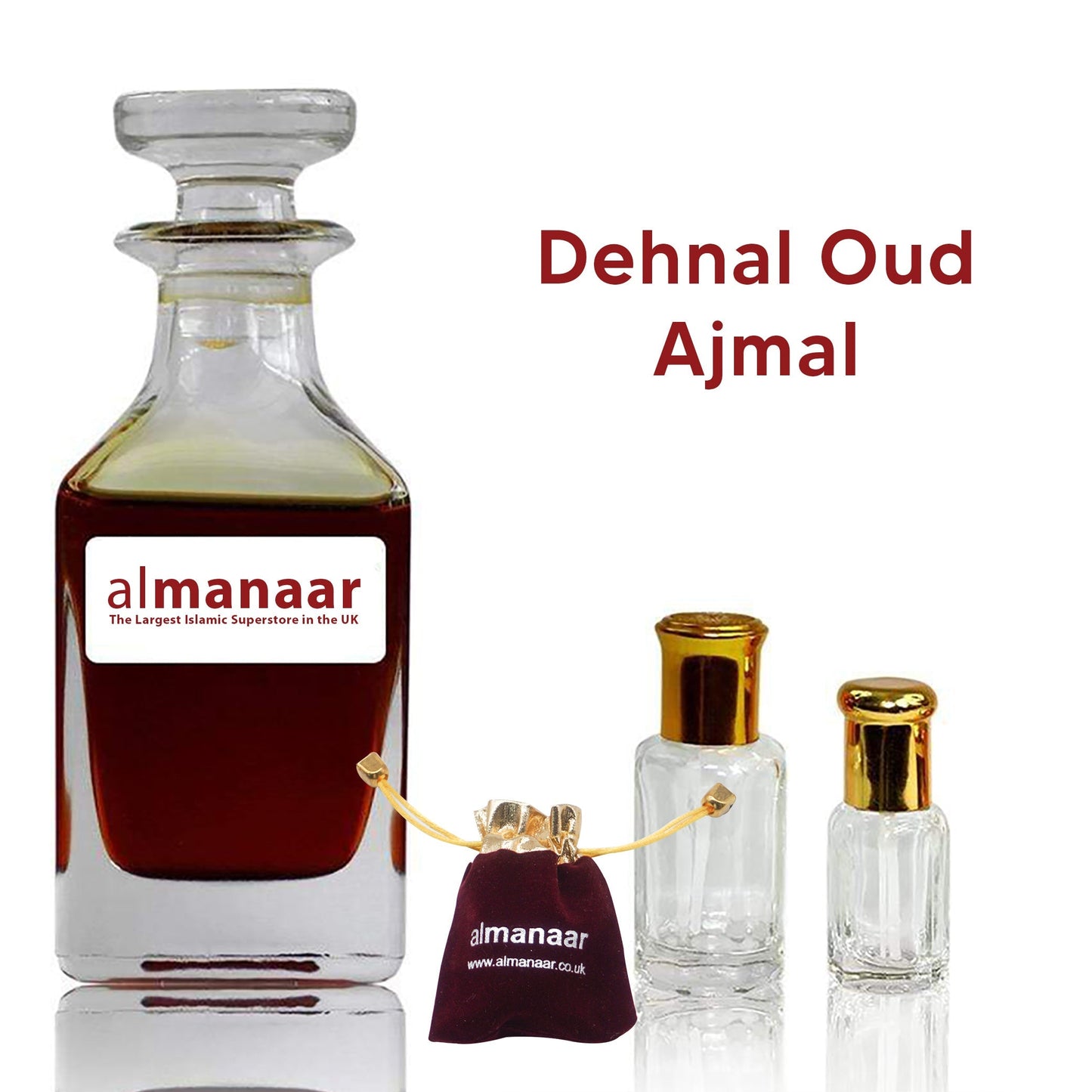 Dehnal Oud Ajmal - Concentrated Perfume Oil-almanaar Islamic Store