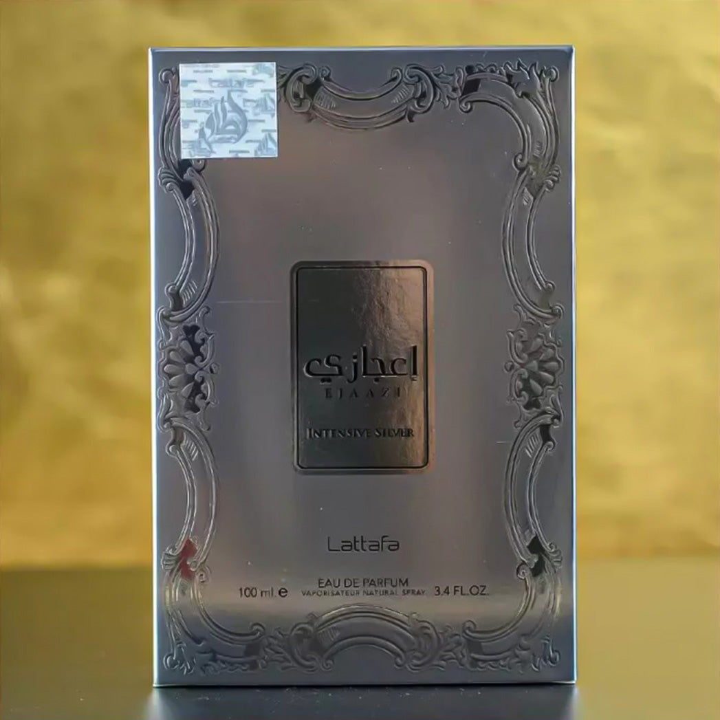 Ejaazi Intensive Silver Eau De Parfum 100ml Lattafa-almanaar Islamic Store