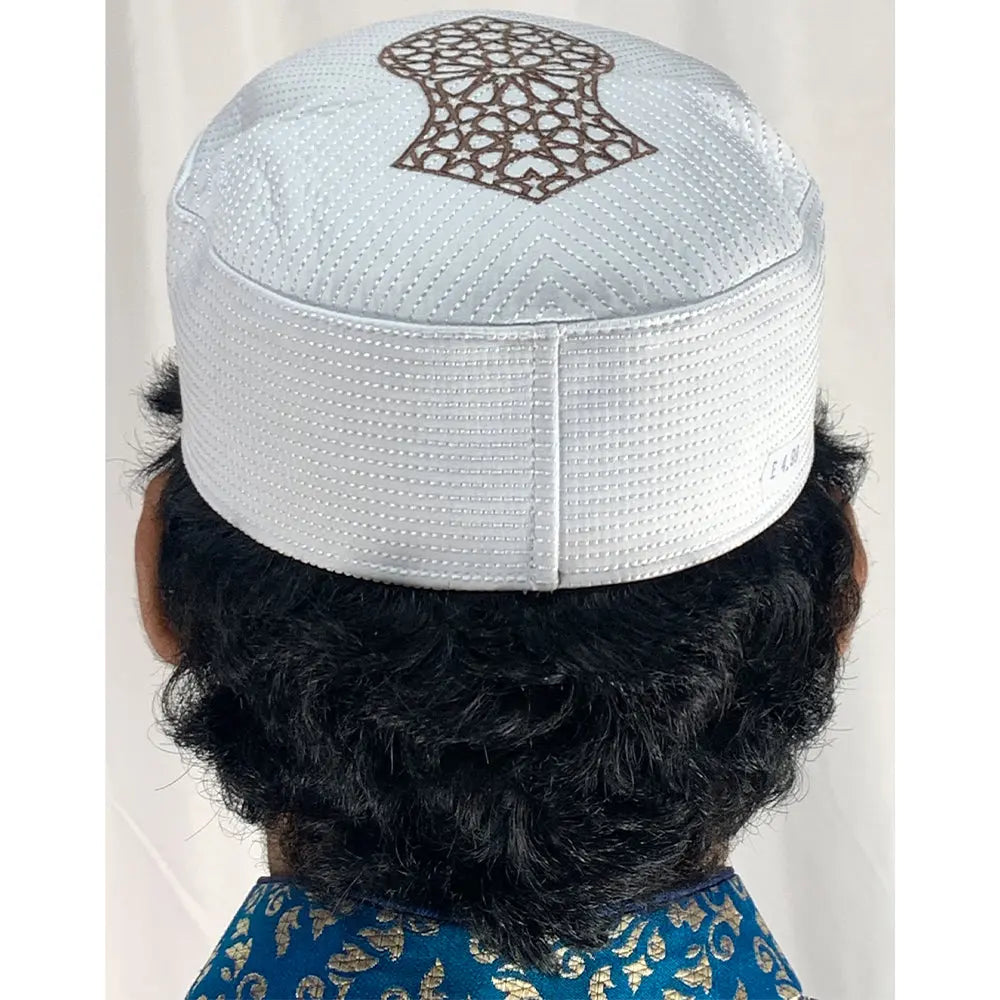 Embroidered  Kufi-almanaar Islamic Store