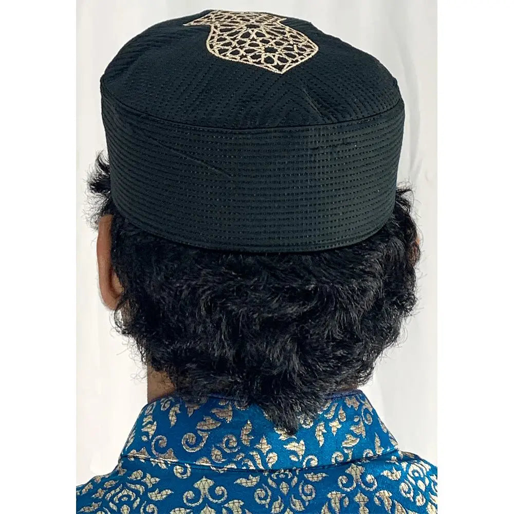 Embroidered  Kufi-almanaar Islamic Store