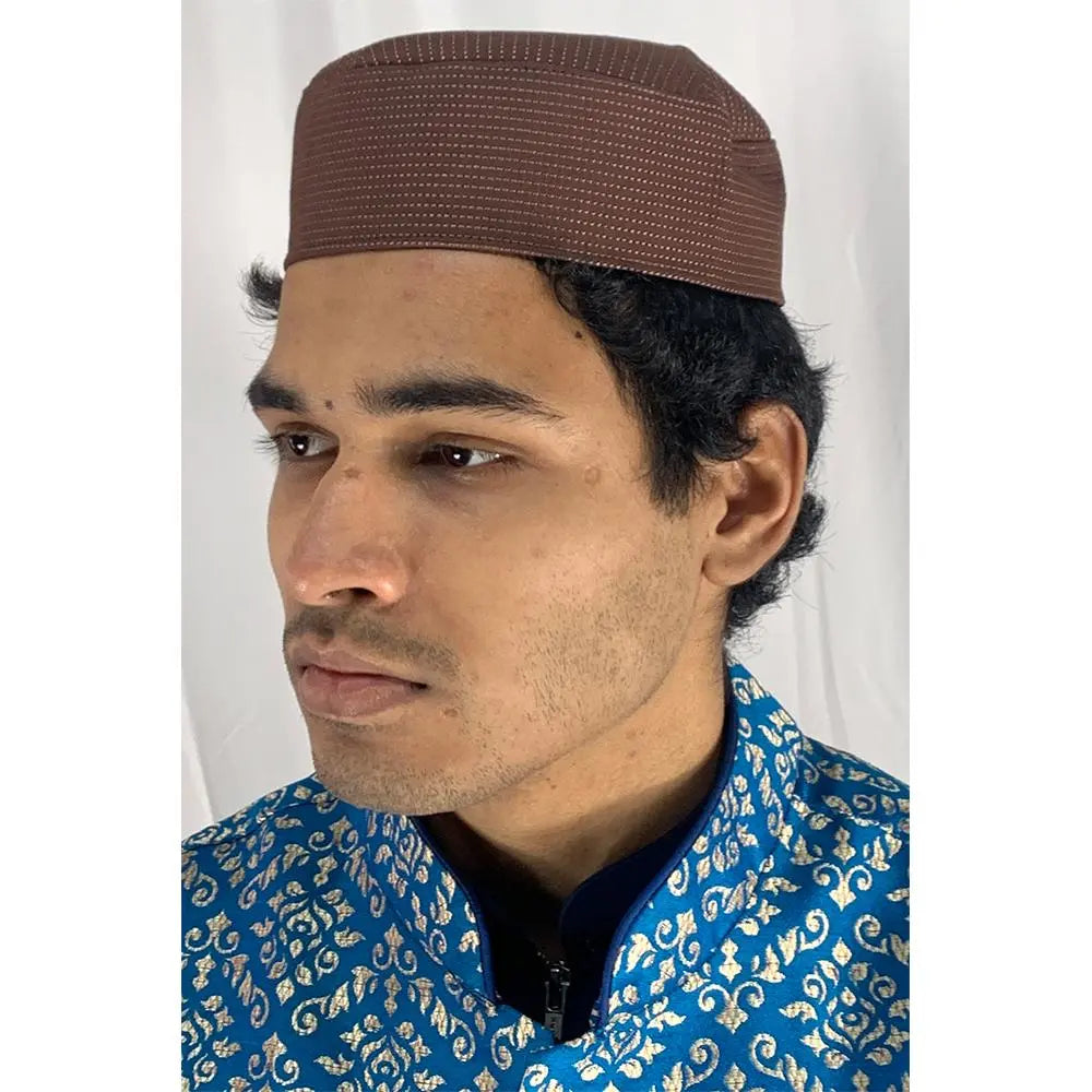 Embroidered  Kufi-almanaar Islamic Store