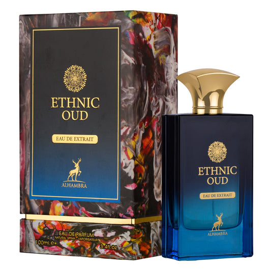 Ethnic Oud Eau de Perfume 100ml Alhambra-almanaar Islamic Store