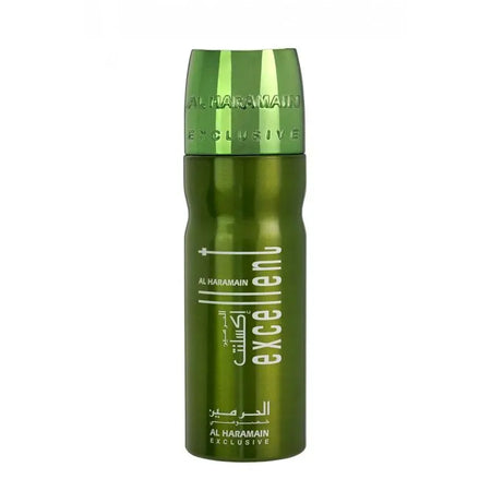 Excellent Body Spray Green 200ml Al Haramain-almanaar Islamic Store