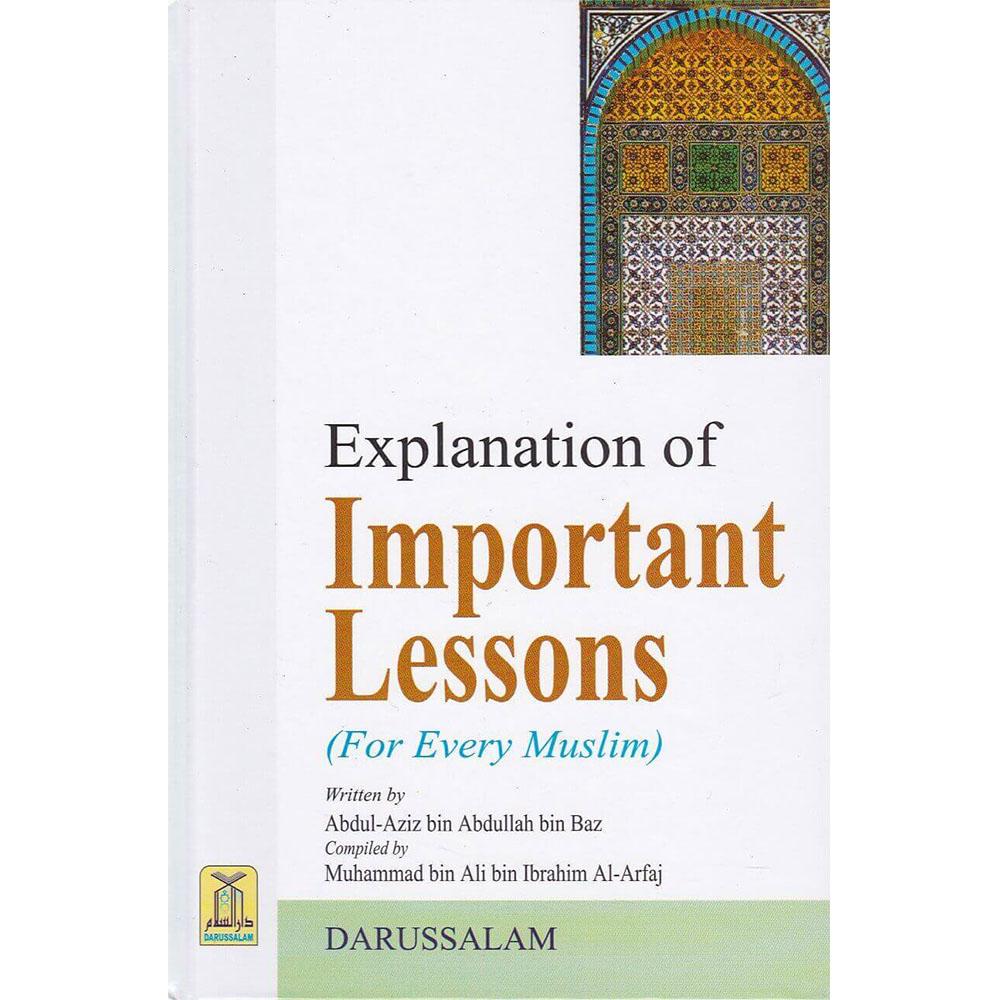 Exp Of Important Lessons-almanaar Islamic Store