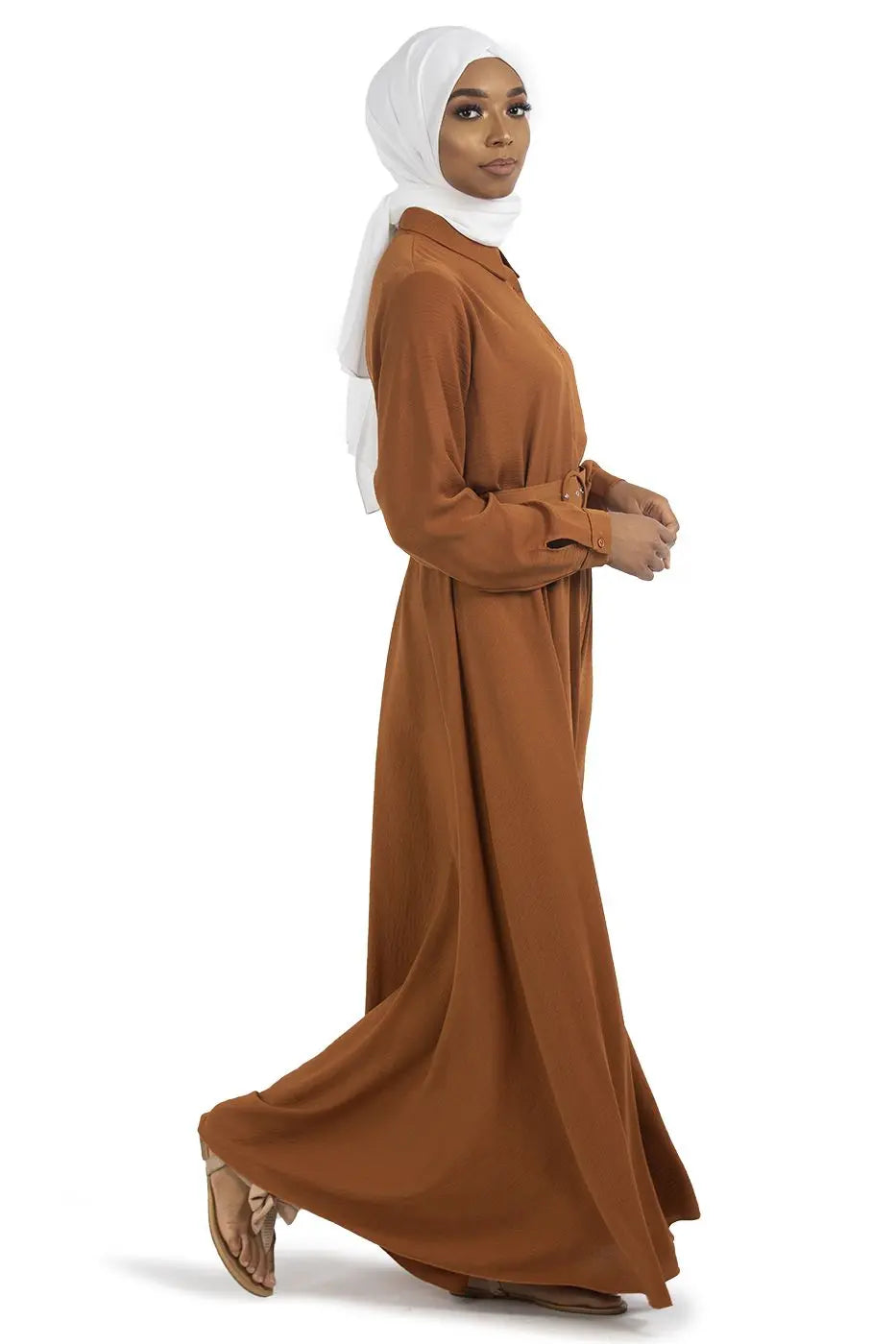 Flared Maxi Shirts-almanaar Islamic Store