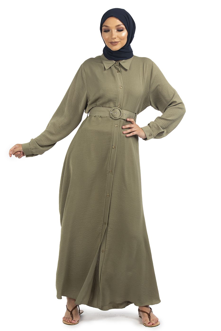 Flared Maxi Shirts-almanaar Islamic Store