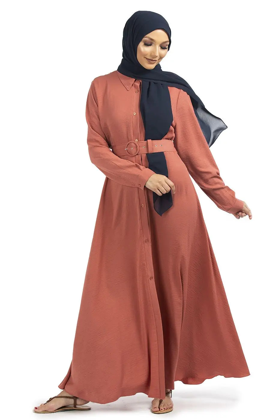 Flared Maxi Shirts-almanaar Islamic Store