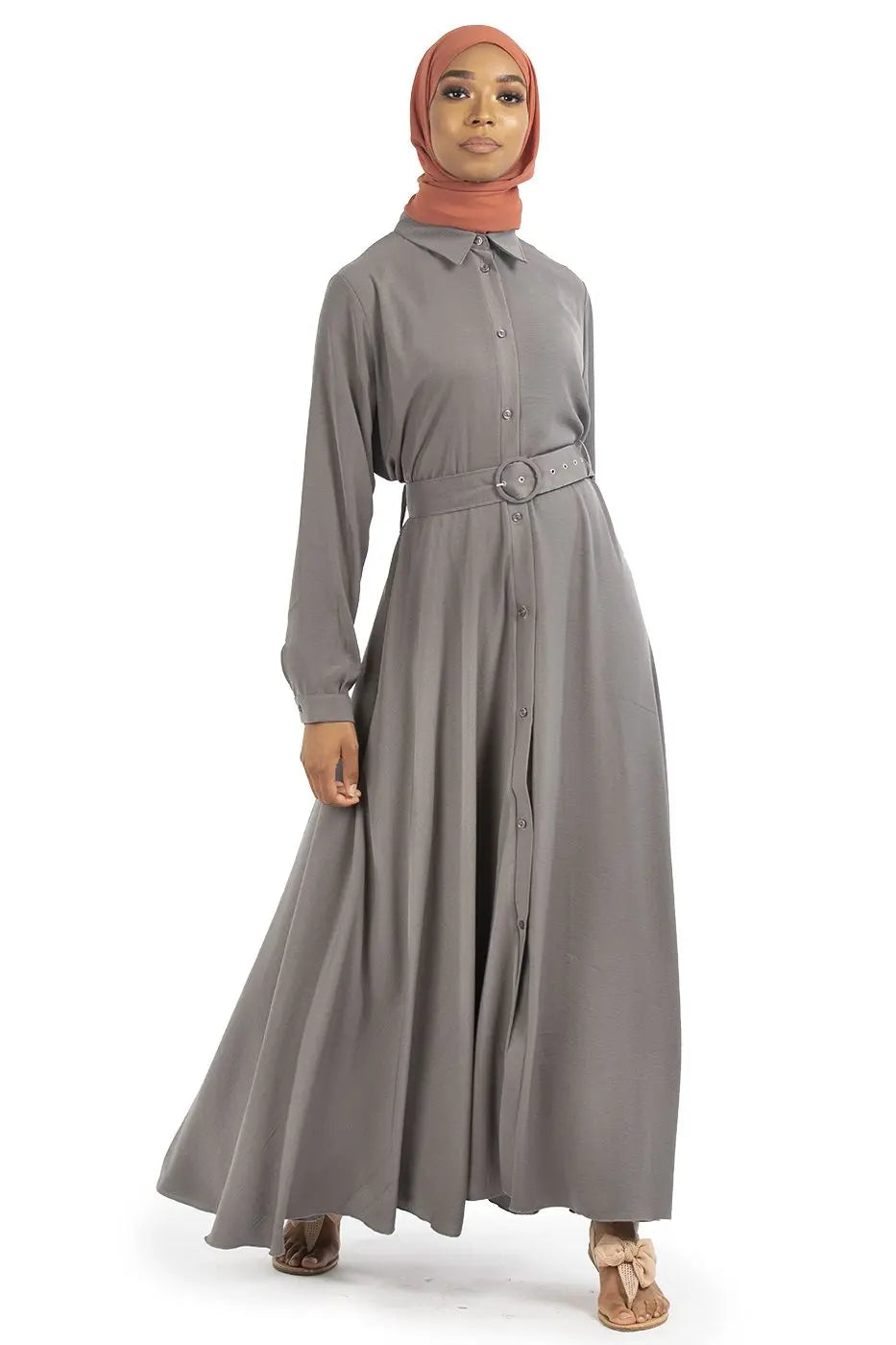 Flared Maxi Shirts-almanaar Islamic Store