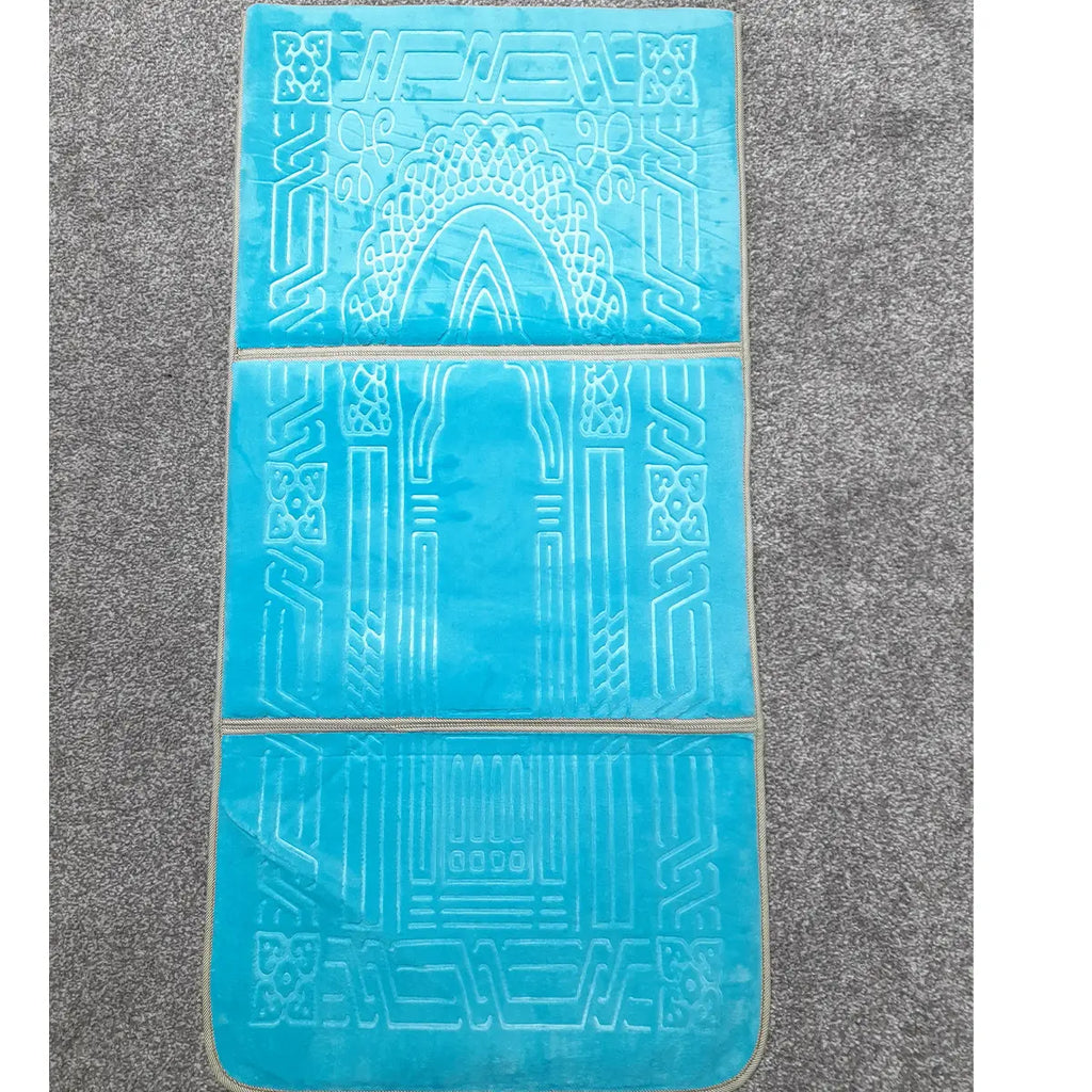 Foldable Padded Prayer Mat And Backrest 2 In 1-almanaar Islamic Store