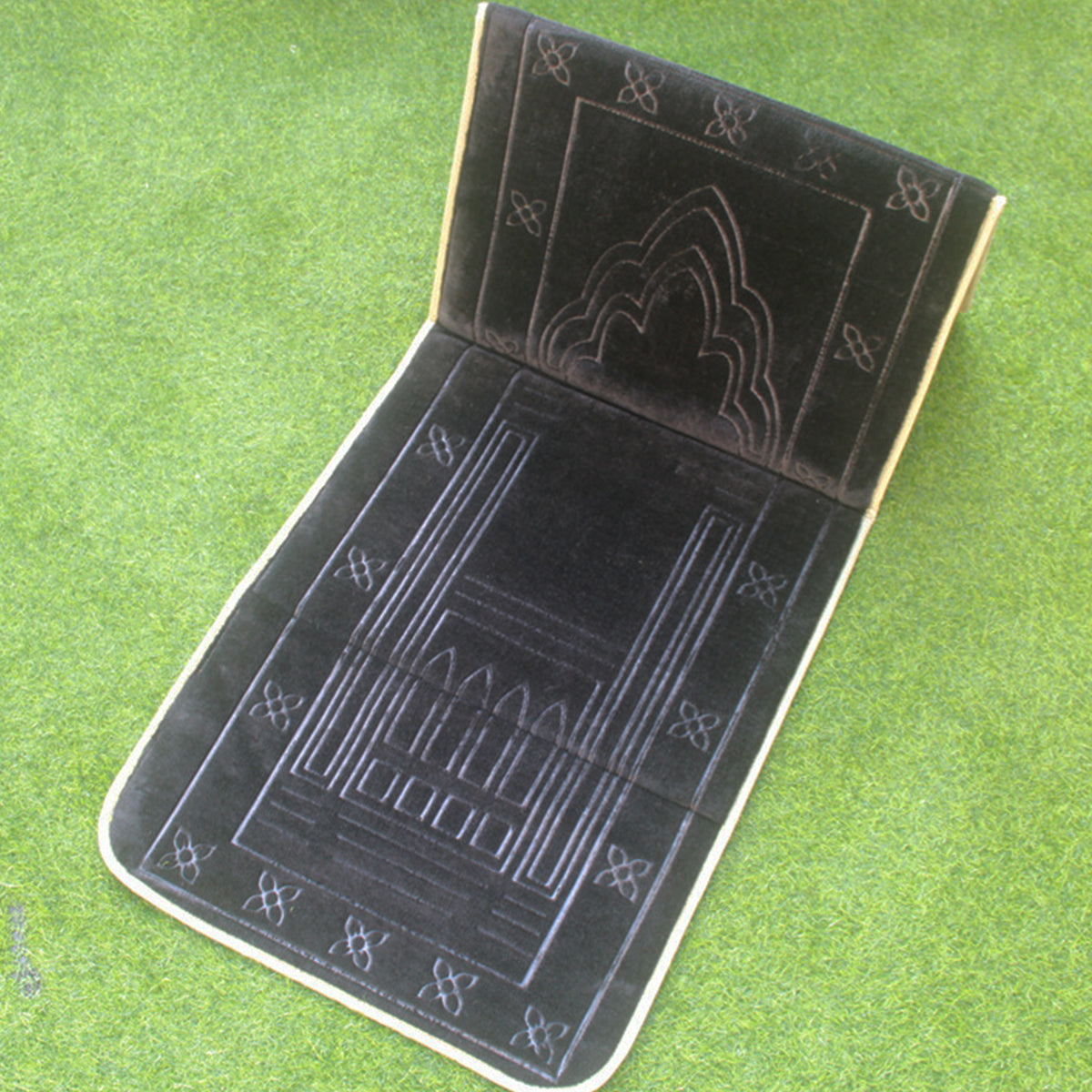 Foldable Padded Prayer Mat And Backrest 2 In 1-almanaar Islamic Store