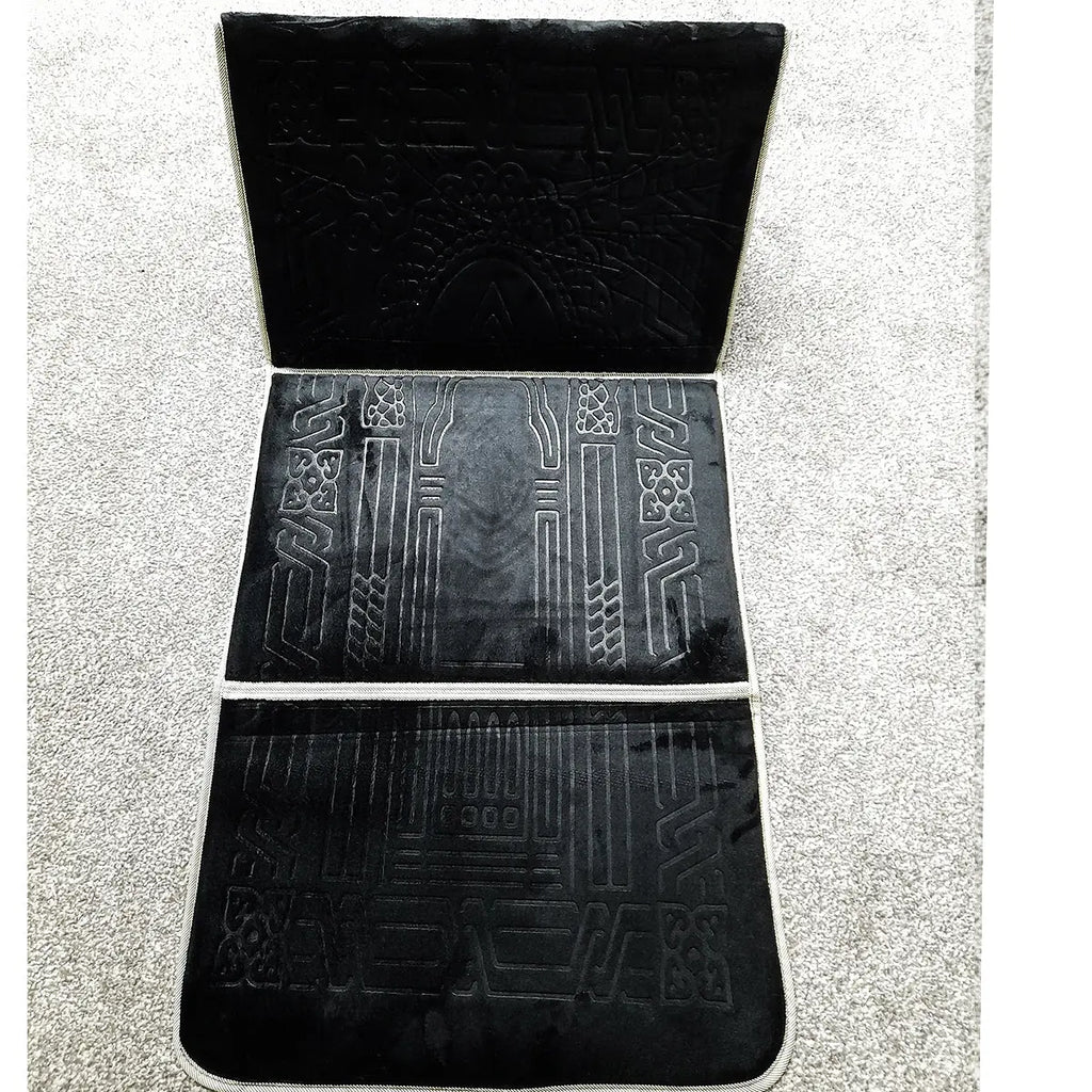 Foldable Padded Prayer Mat And Backrest 2 In 1-almanaar Islamic Store