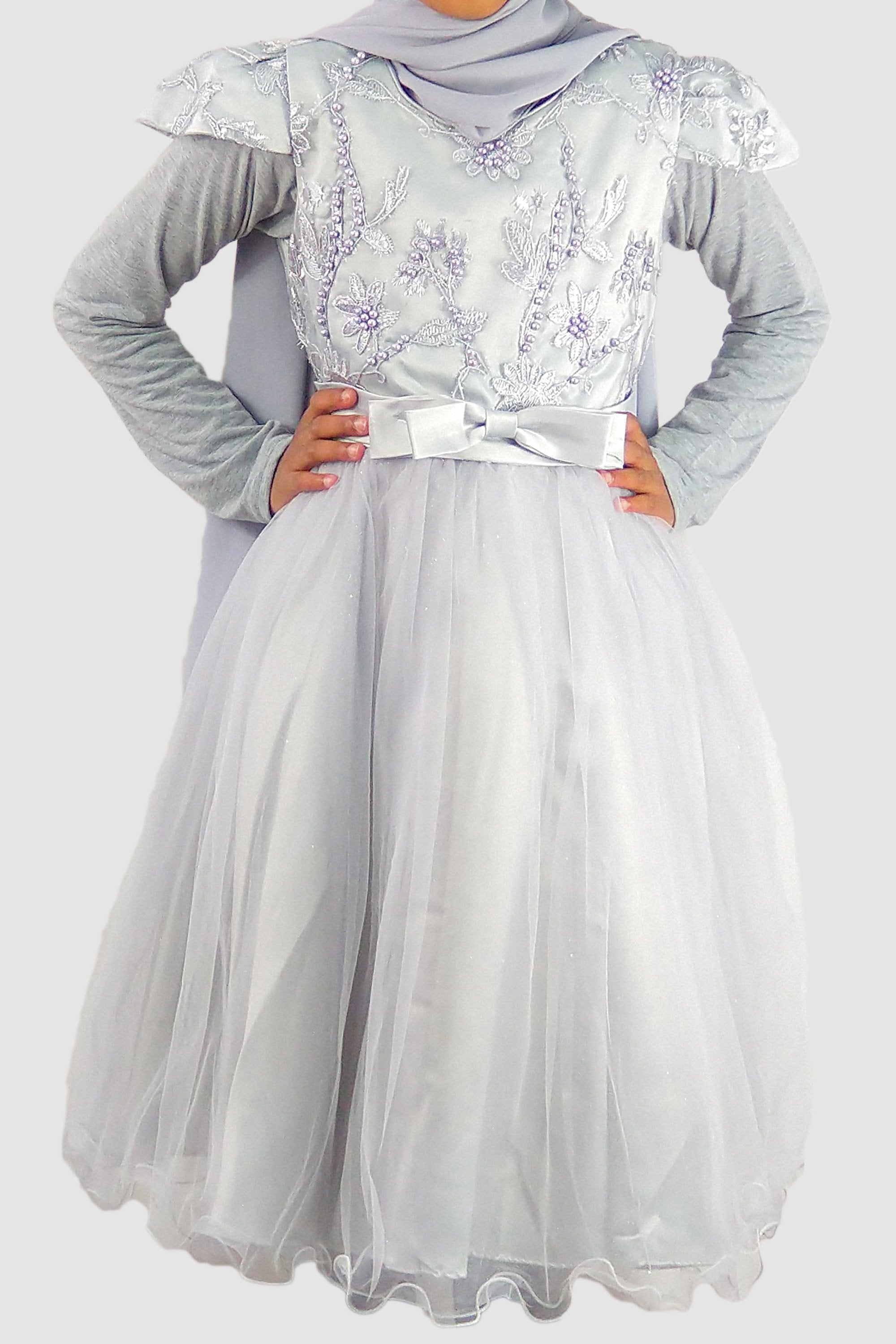 Girl's Party Dress-almanaar Islamic Store