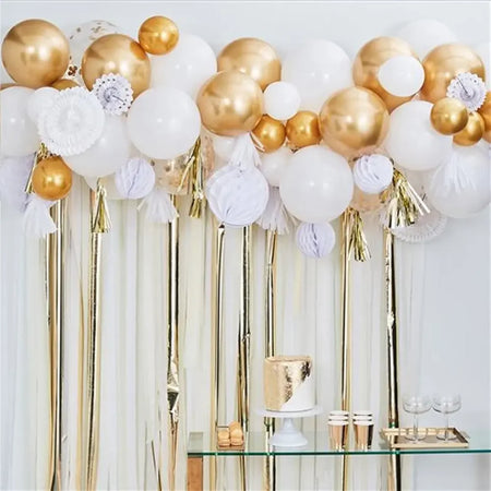 Gold Mix Balloon Garland Decorating Kit - almanaar Islamic Store