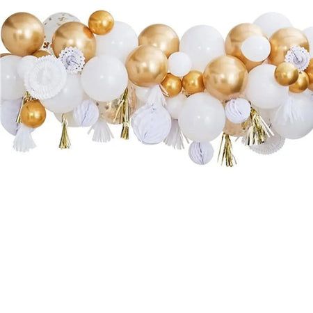 Gold Mix Balloon Garland Decorating Kit - almanaar Islamic Store