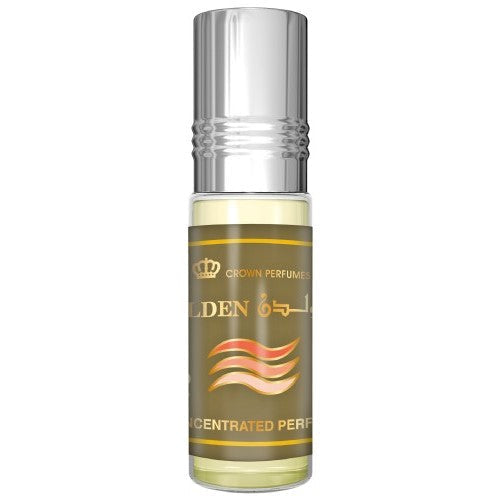 Golden Concentrated Perfume Oil 6ml Al Rehab-almanaar Islamic Store
