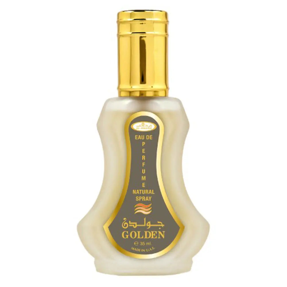 Golden Perfume Spray 30ml By Al Rehab-almanaar Islamic Store