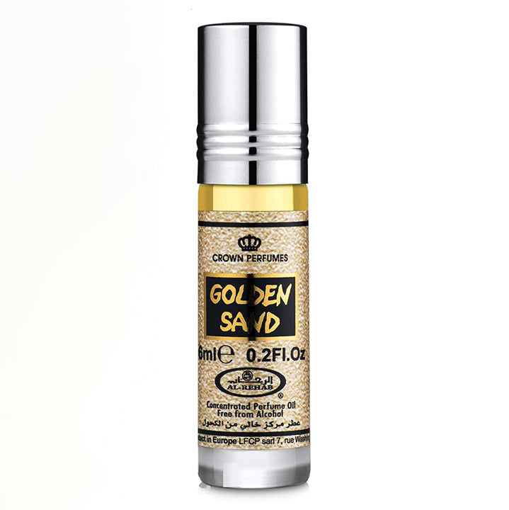 Golden Sand Concentrated Perfume Oil 6ml Al Rehab-almanaar Islamic Store