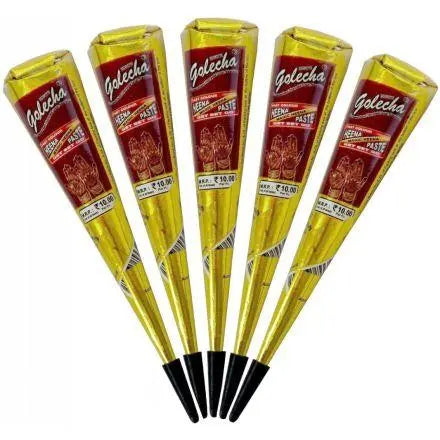 Golecha Red Brown Henna Cone-almanaar Islamic Store