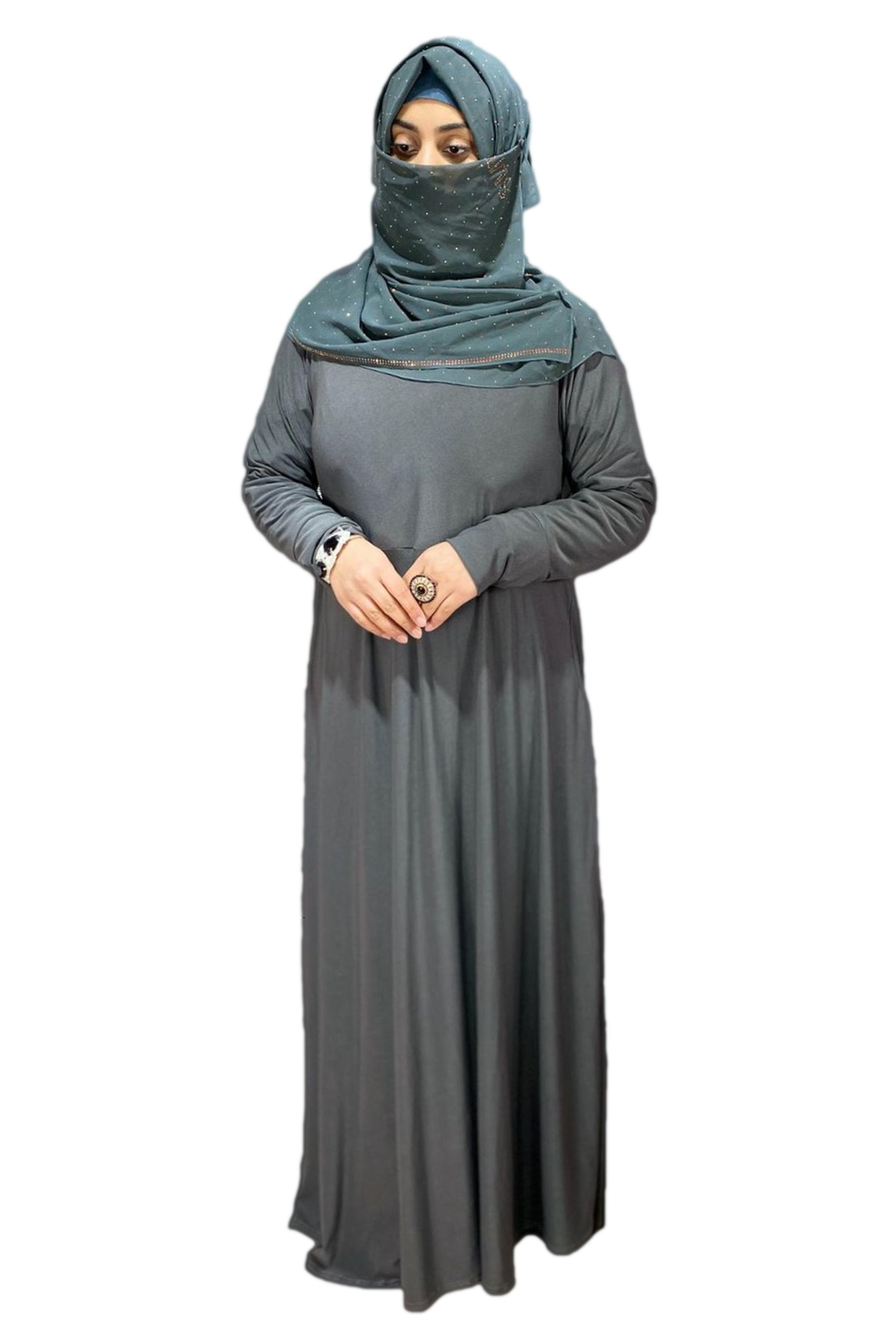 Flared abaya clearance designs